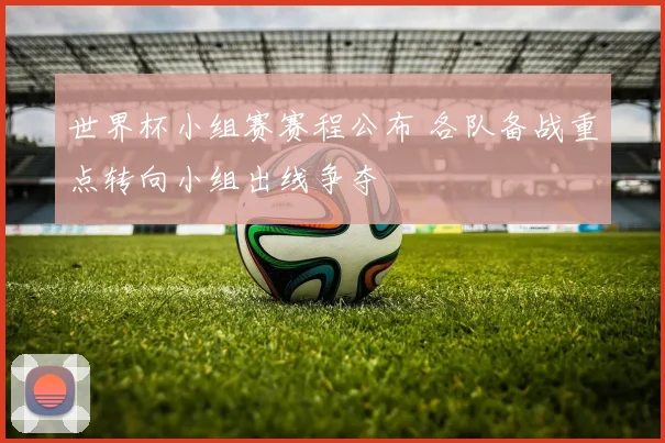 世界杯小组赛赛程公布 各队备战重点转向小组出线争夺